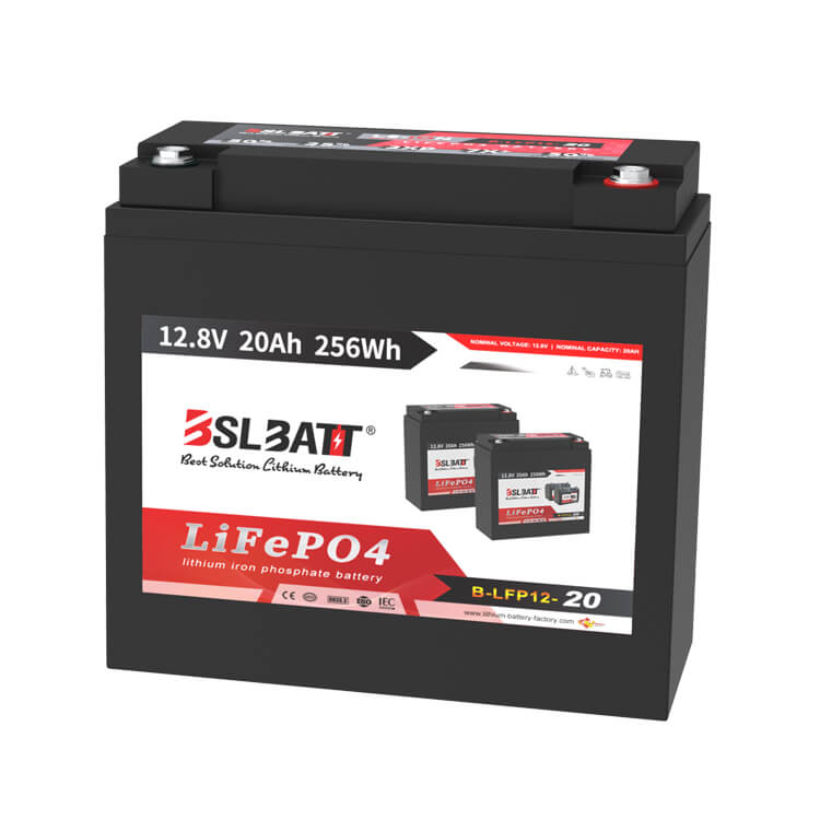 Batterie Lithium-Ion 12V - 20Ah - 256Wh - PowerBrick+ LiFePO4 LFP