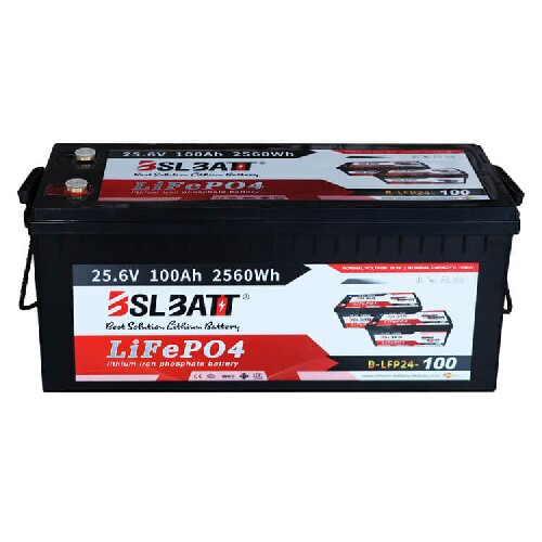 24V 100Ah Lithium Battery Pack (LFP)