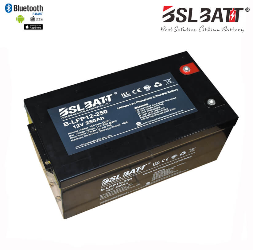 12V 250Ah Lithium-Solarbatterie