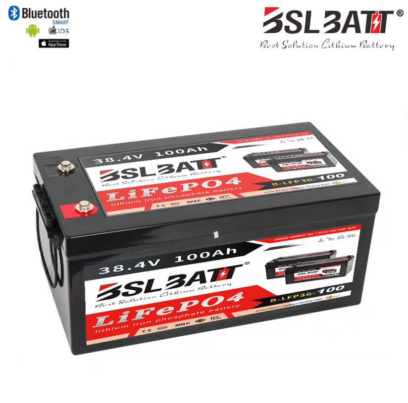 BSLBATT® Factory High Performance 36V 100Ah Lithium-Ionen-Akku