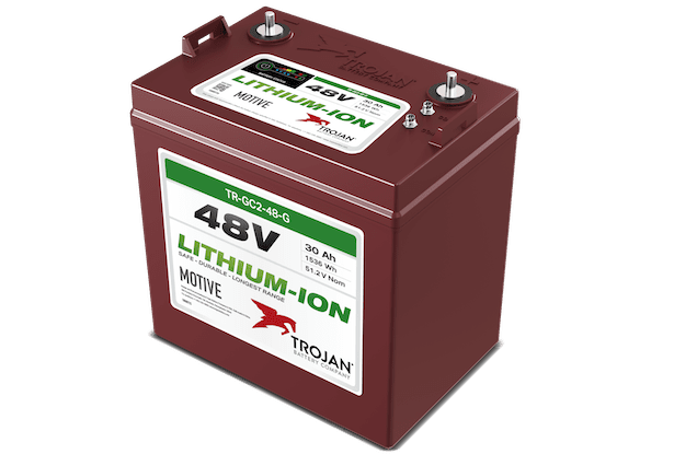 Trojan 48V GC2 lithium-ion battery