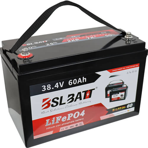Batteria per carrello da golf agli ioni di litio da 36 V - Batteria BSLBATT  LiFePo4