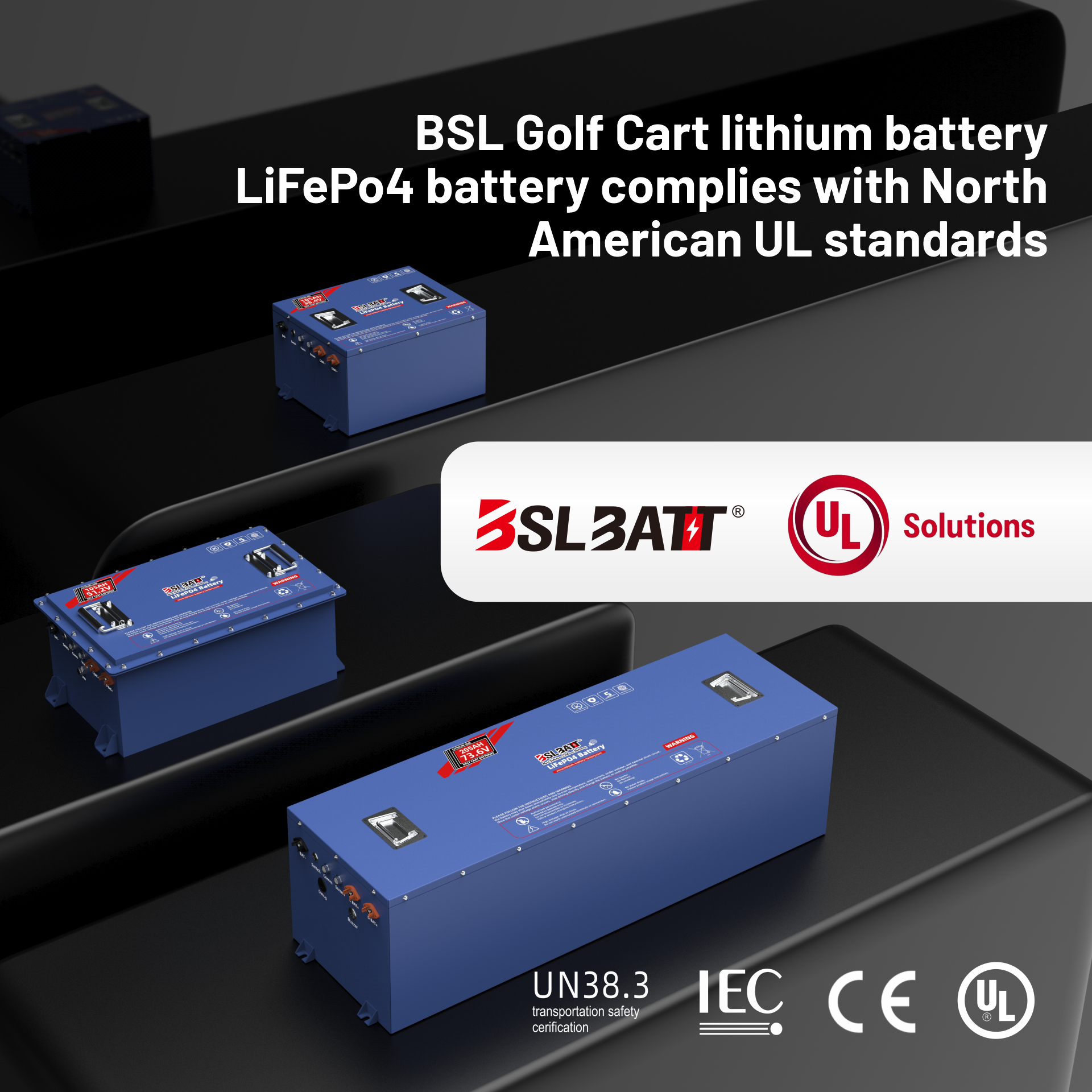 BSLBATT Golf Cart Lithium Battery: North American Market Leader