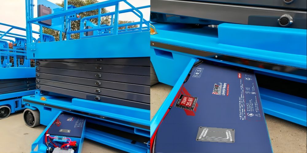 BSLBATT Scissor Lift Battery Replacement 1000X500