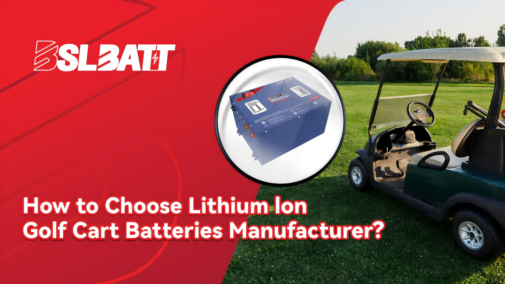 How to Choose Lithium lon Golf Cart Batteries Manufacturer?