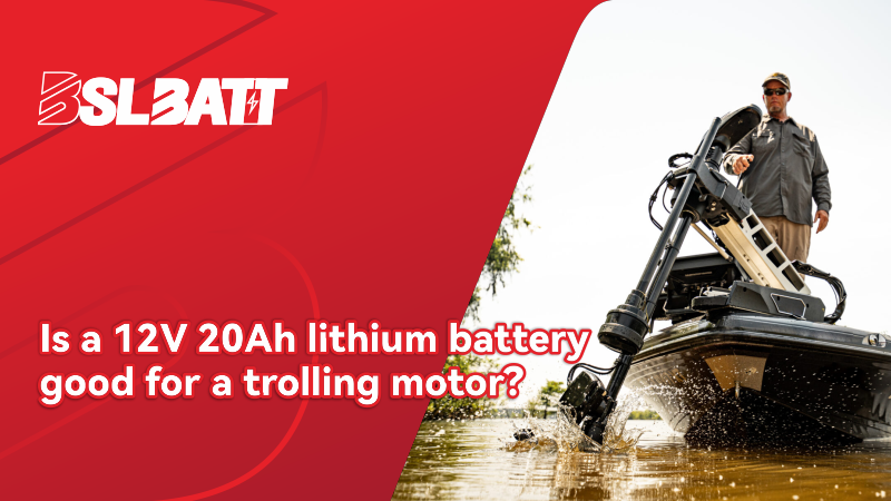 Is a 12V 20Ah lithium battery good for a trolling motor?