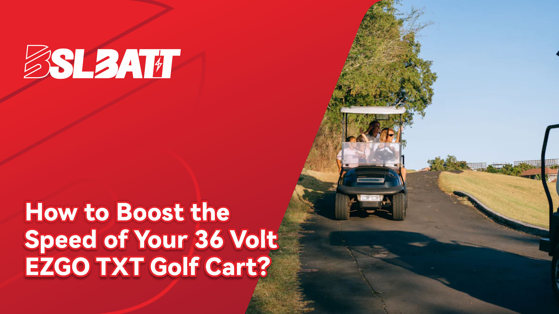 How to Boost the Speed of Your 36 Volt EZGO TXT Golf Cart