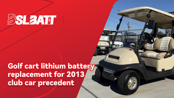 How to Replace Lead-Acid Batteries with Lithium in a 2013 Club Car Precedent